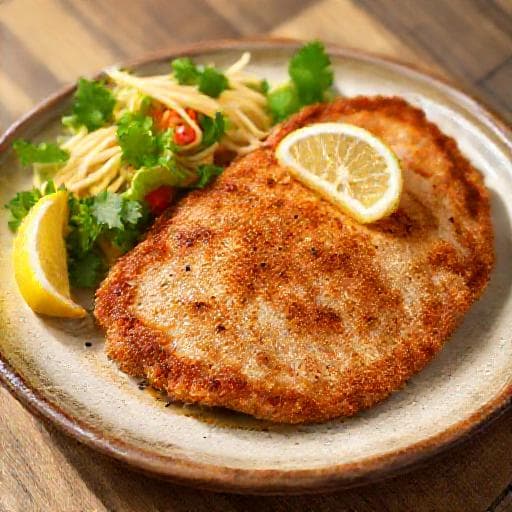 Schnelles Schnitzel 'Wiener Art' (Schwein)
