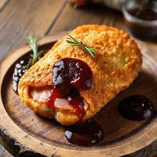 Cordon Bleu mit Bergkäse und Speck