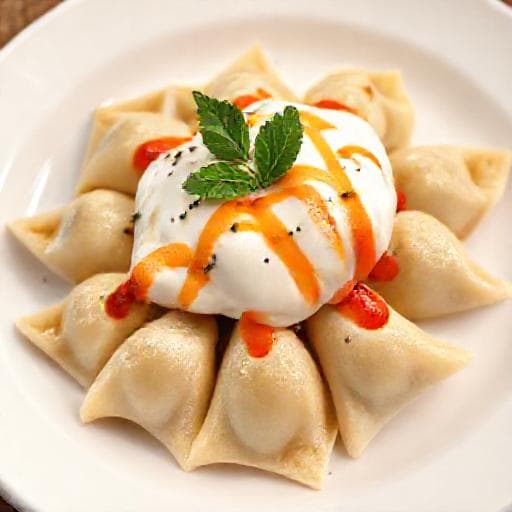 Klassische Türkische Pasta (Manti)
