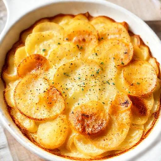 Schnelles Kartoffelgratin