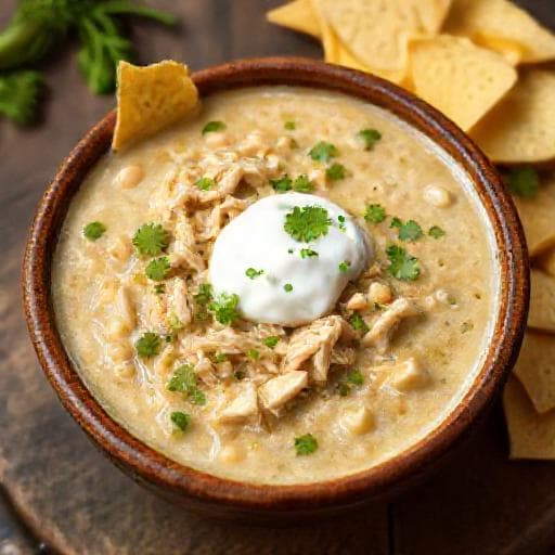 Klassisches Weißes Hühner-Chili