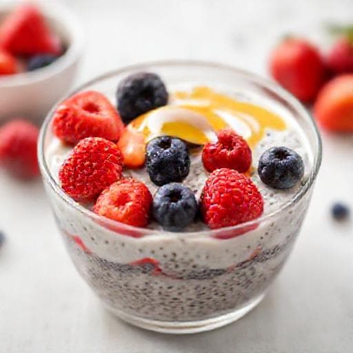 Klassischer Chia-Pudding
