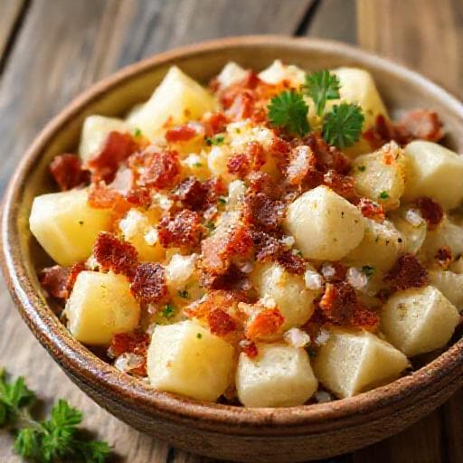 Norddeutscher Kartoffelsalat (Klassisch)