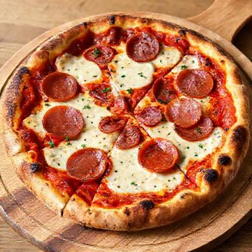 Klassische Pizza Salami