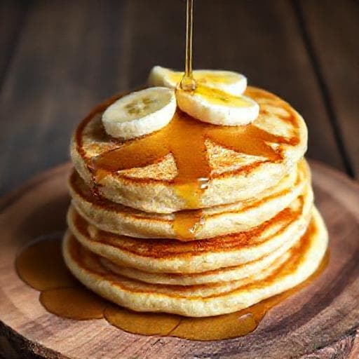Schnelle Protein-Pfannkuchen (nur 3 Zutaten)