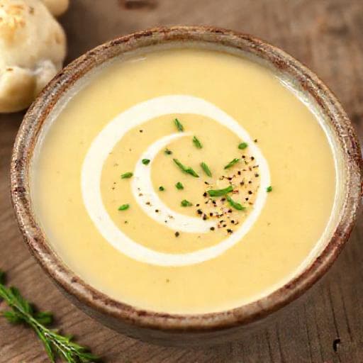 Klassische Blumenkohlsuppe