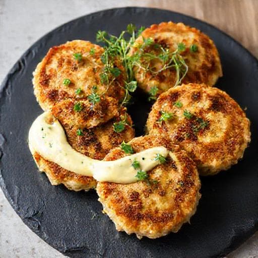 Kreative Krabbekaker med Aioli