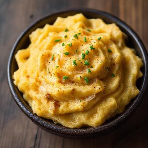 Kålrabistappe med Brunost