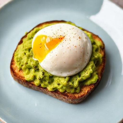 Enkel Avokadotoast med Egg