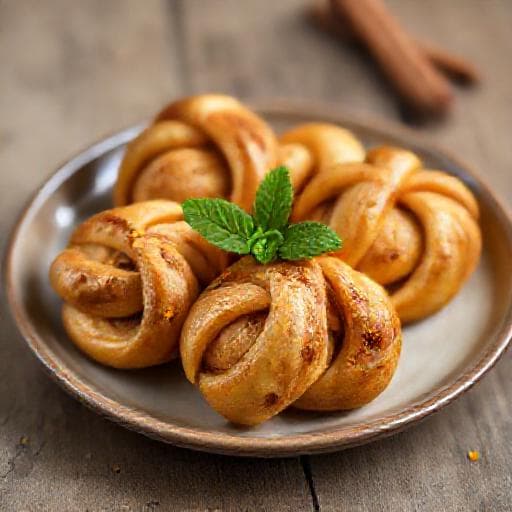 Kanelknuter med Kardemomme og Appelsin