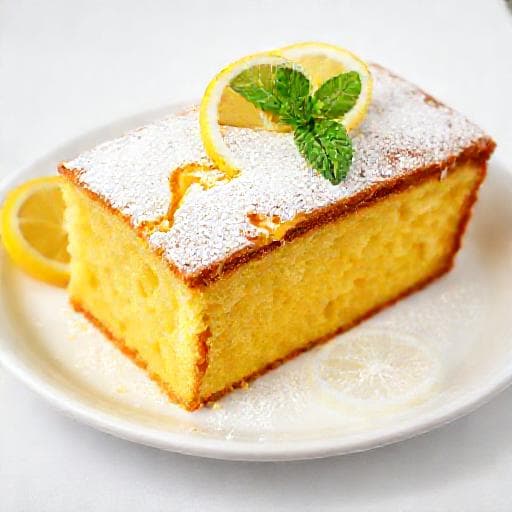 Klassisk Sitronkake