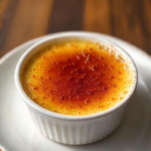 Rask Crème Brûlée med Vaniljesukker