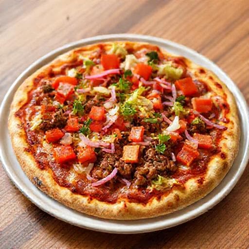 Rask Kebabpizza
