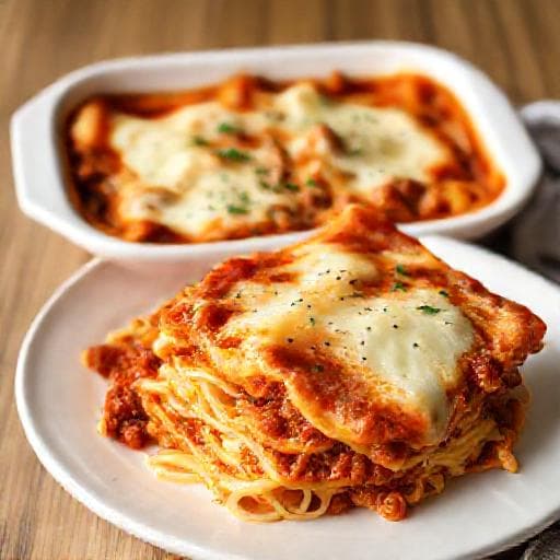 Enkel Lasagne med Ricotta