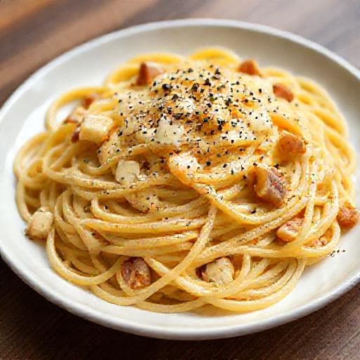 Spagetti Carbonara (Klassisk Romersk)