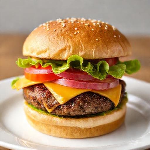 Klassisk Osteburger