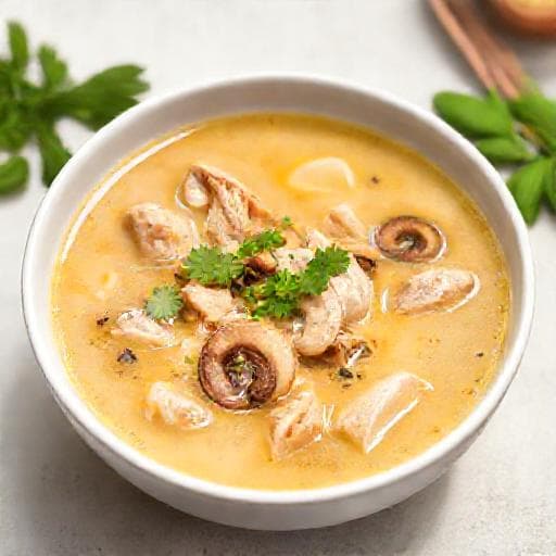 Rask Tom Kha Gai (Enkel versjon)