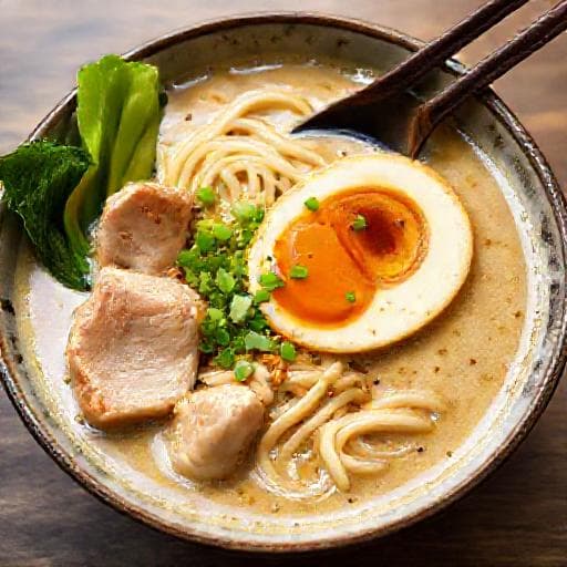 Kremet Miso Kylling Ramen