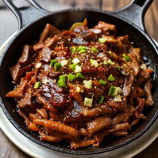 Rask Bulgogi (Pan-Stekt)