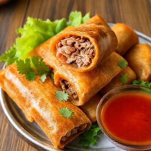 Stekte Vietnamesiske Vårruller (Chả Giò)