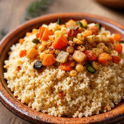 Klassisk Couscous med Grønnsaker