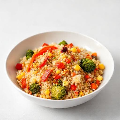 Rask Couscous med Grønnsaker