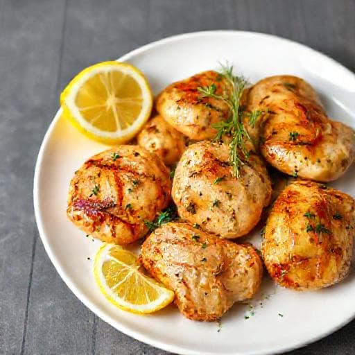 Rask Kylling i Airfryer med Sitron og Urter