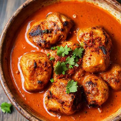 Kylling Tikka Masala med Røkt Paprika