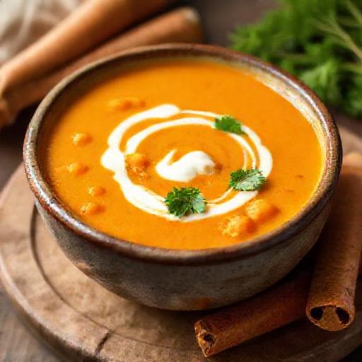 Klassisk Gulrotsuppe med Ingefær