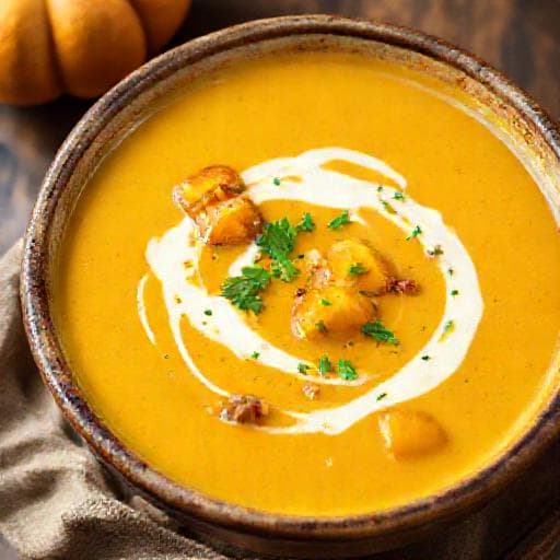 Klassisk Gresskarsuppe