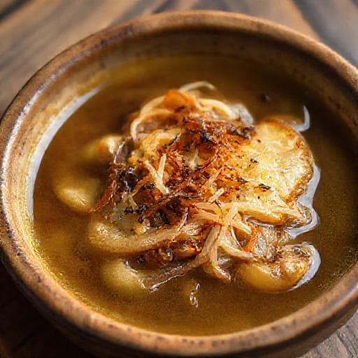 Klassisk Fransk Løksuppe
