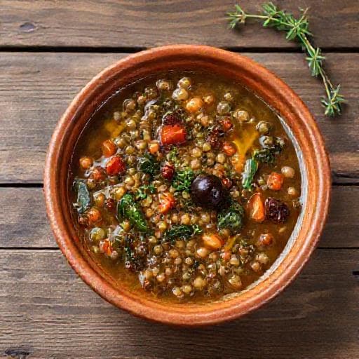Middelhavs-linsesuppe