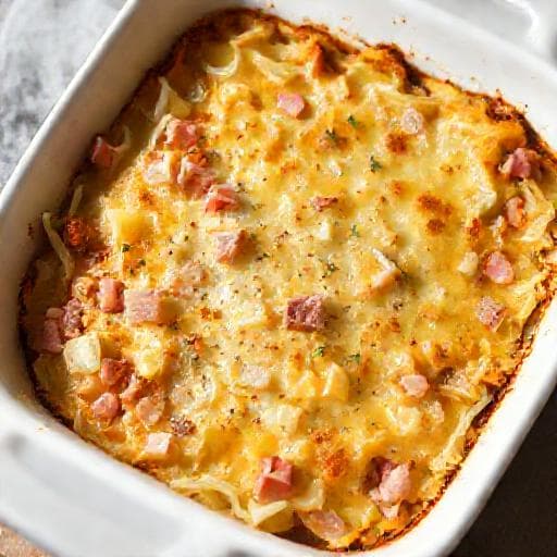 Snelle Andijvie-ovenschotel met Ham en Kaas