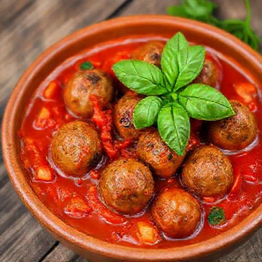 Vogelnestjes met Kruidige Tomatensaus en Paprika