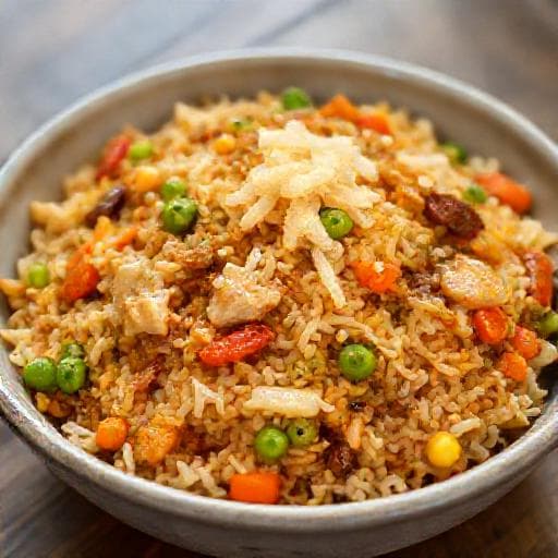 Snelle Nasi met Bakkeljauw