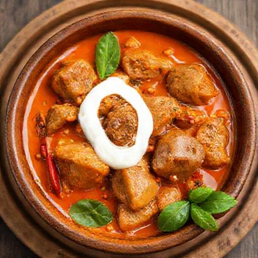 Kippenlever Sambal met Kokosmelk