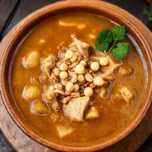 Cassavesoep met Pinda en Kip (Afrikaanse Twist)