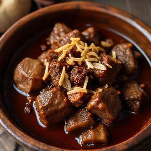 Daging Blado met Rendang Kruiden