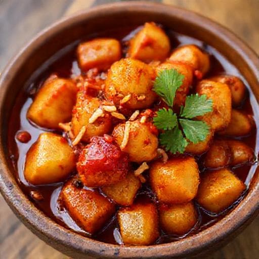 Sambal Goreng Kentang Pedas Manis (Zoet-Pittig)