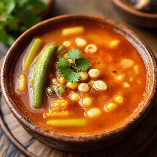 Sayur Asem Jawa (Javaanse Twist)