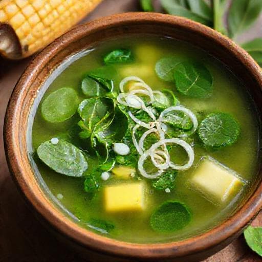 Sayur Bening Bayam Tradisional