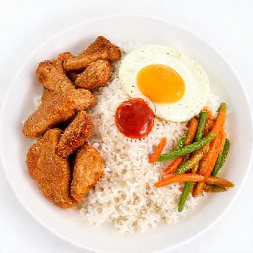 Nasi Campur Sederhana (Snelle Nasi Campur)