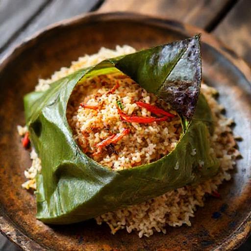 Nasi Bakar Tradisional
