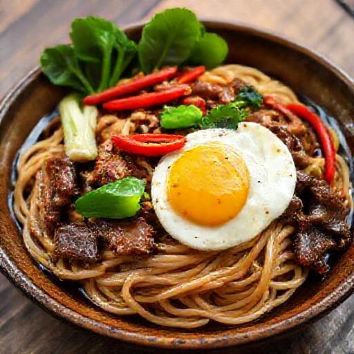 Kwetiau Goreng Sapi (Koe Lo Yuk Stijl)