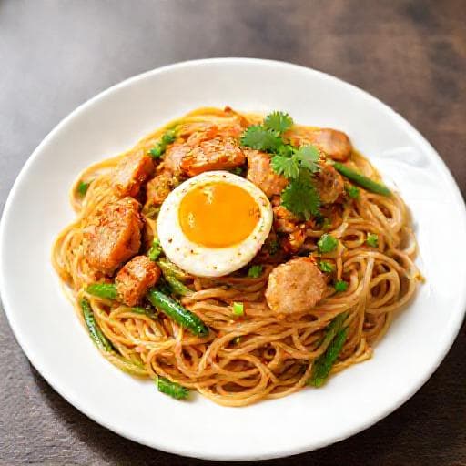 Kwetiau Goreng Sederhana (Snelle Gebakken Noedels)