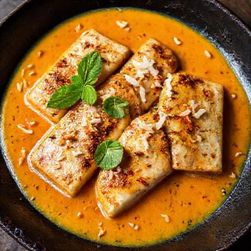 Ikan Bali met Kokos en Gember