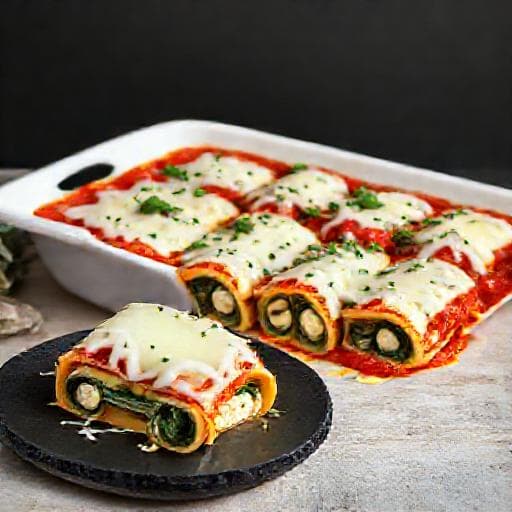 Snelle Cannelloni met Ricotta en Spinazie
