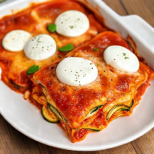 Snelle Courgette Lasagne met Ricotta