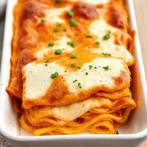 Snelle Pompoenlasagne met Ricotta