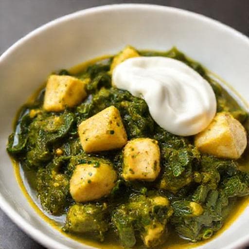 Snelle Saag Paneer met Diepvriesspinazie